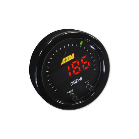 AEM Electronics 30-0311 - X-Series OBDII Gauge Kit Black Bezel and Black Faceplate AEM Electronics 3
