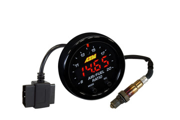 AEM Electronics Body AEM Electronics 30-0334 - X-Series OBDII Wideband AFR Gauge Kit OBDII Connectivity on 08-up Vehicles Only AEM Electronics