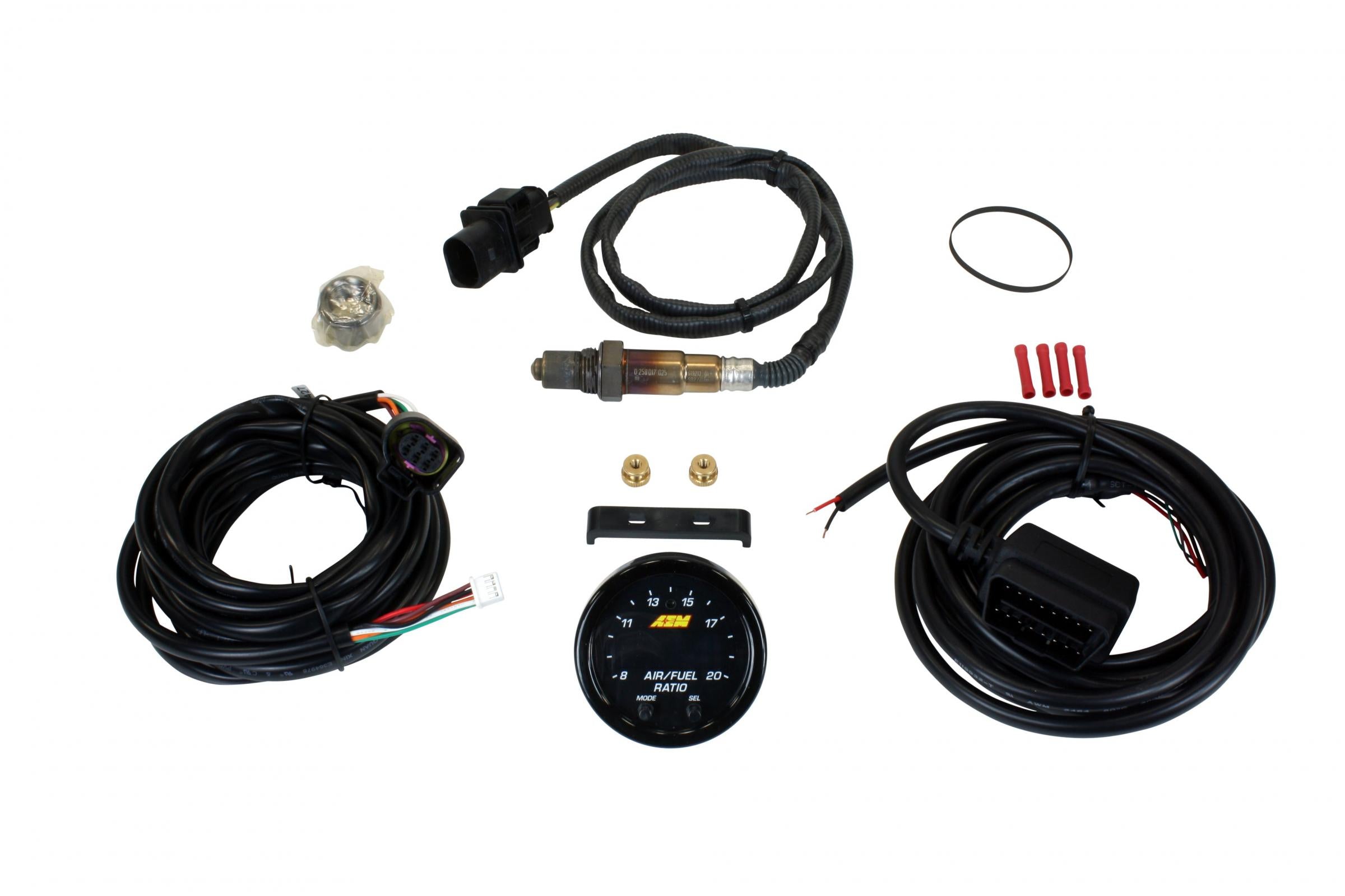 AEM Electronics 30-0334 - X-Series OBDII Wideband AFR Gauge Kit OBDII Connectivity on 08-up Vehicles Only AEM Electronics 4
