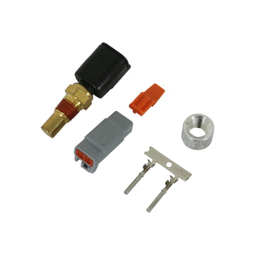 AEM Electronics 30-2013 - Fluid Temp Sensor Kit -20C to 150C / -4F to 302F 1/8 Inch NPT Aluminum Bung, Connector, and Pins AEM Electronics 1