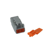 AEM Electronics 30-2013 - Fluid Temp Sensor Kit -20C to 150C / -4F to 302F 1/8 Inch NPT Aluminum Bung, Connector, and Pins AEM Electronics 4