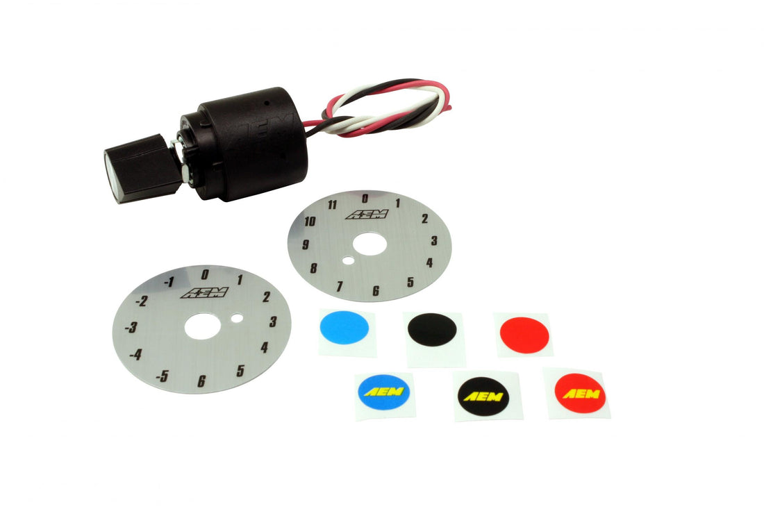AEM Electronics 30-2056 - 12 Position Trim Pot Mounting 3/8 Inch Hole Degree Rotation 330 AEM Electronics 2