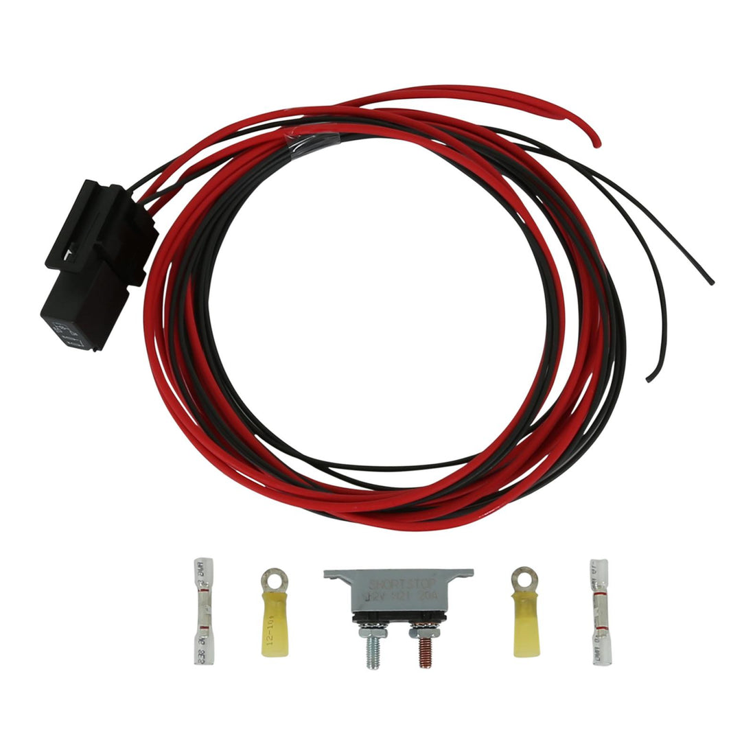AEM Electronics 30-2062 - 20 Amp Relay Wiring Kit 12 Gauge Power Wires 80 Inch Length AEM Electronics 3