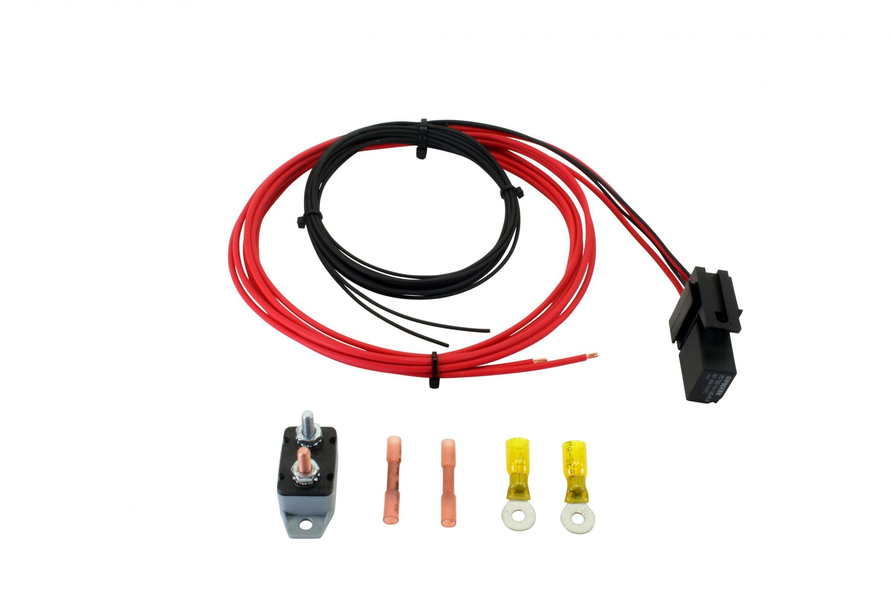 AEM Electronics 30-2062 - 20 Amp Relay Wiring Kit 12 Gauge Power Wires 80 Inch Length AEM Electronics 6