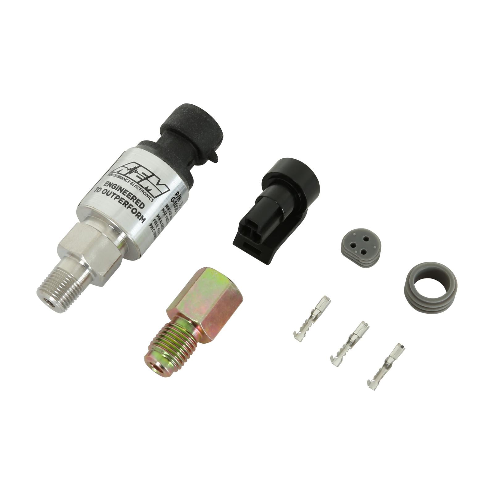AEM Electronics 30-2130-1000 - 1000 PSIg Stainless Sensor Kit 1/8 Inch NPT Male Thread AEM Electronics 3