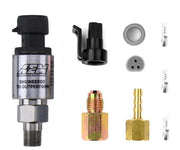 AEM Electronics 30-2130-100 - 100 PSIg Stainless Sensor Kit 1/8 Inch NPT Male Thread w/ -4 and 3/16 NPT Adapters AEM Electronics 4