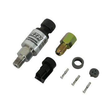 AEM Electronics 30-2130-150 - 150 PSIg Stainless Sensor Kit 1/8 Inch NPT Male Thread w/ -4 and 3/16 NPT Adapters AEM Electronics 1