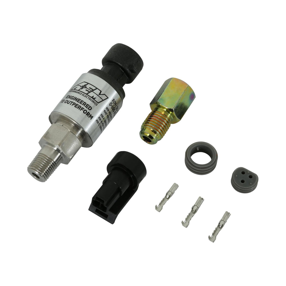 AEM Electronics 30-2130-500 - 500 PSIg Stainless Sensor Kit 1/8 Inch NPT Male Thread AEM Electronics 2