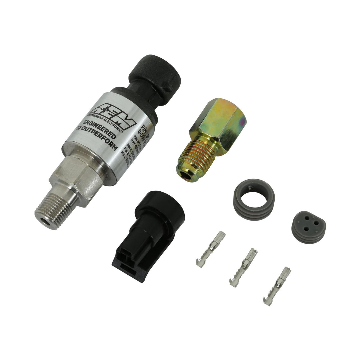 AEM Electronics 30-2130-500 - 500 PSIg Stainless Sensor Kit 1/8 Inch NPT Male Thread AEM Electronics 2