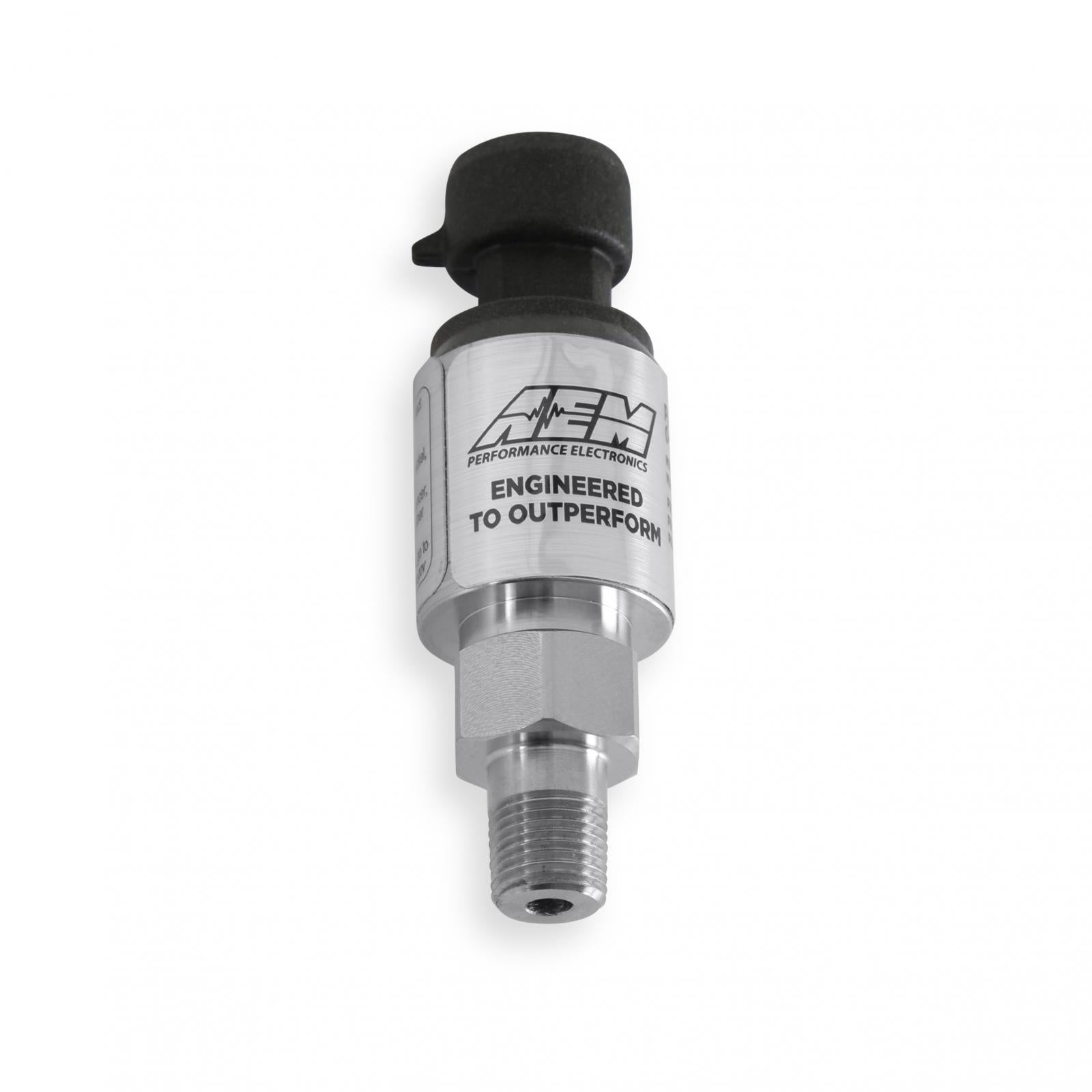 AEM Electronics 30-2130-50 - 3.5 Bar Stainless MAP Sensor Kit 1/8 Inch NPT Male Thread w/ -4 and 3/16 NPT Adapters AEM Electronics 2
