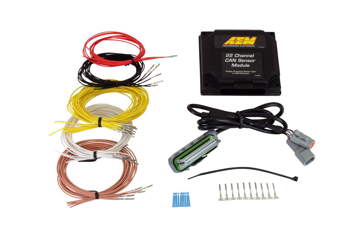 AEM Electronics 30-2212 - 22 Channel CAN Sensor Module Multiple digital, analog, and frequency inputs AEM Electronics 2