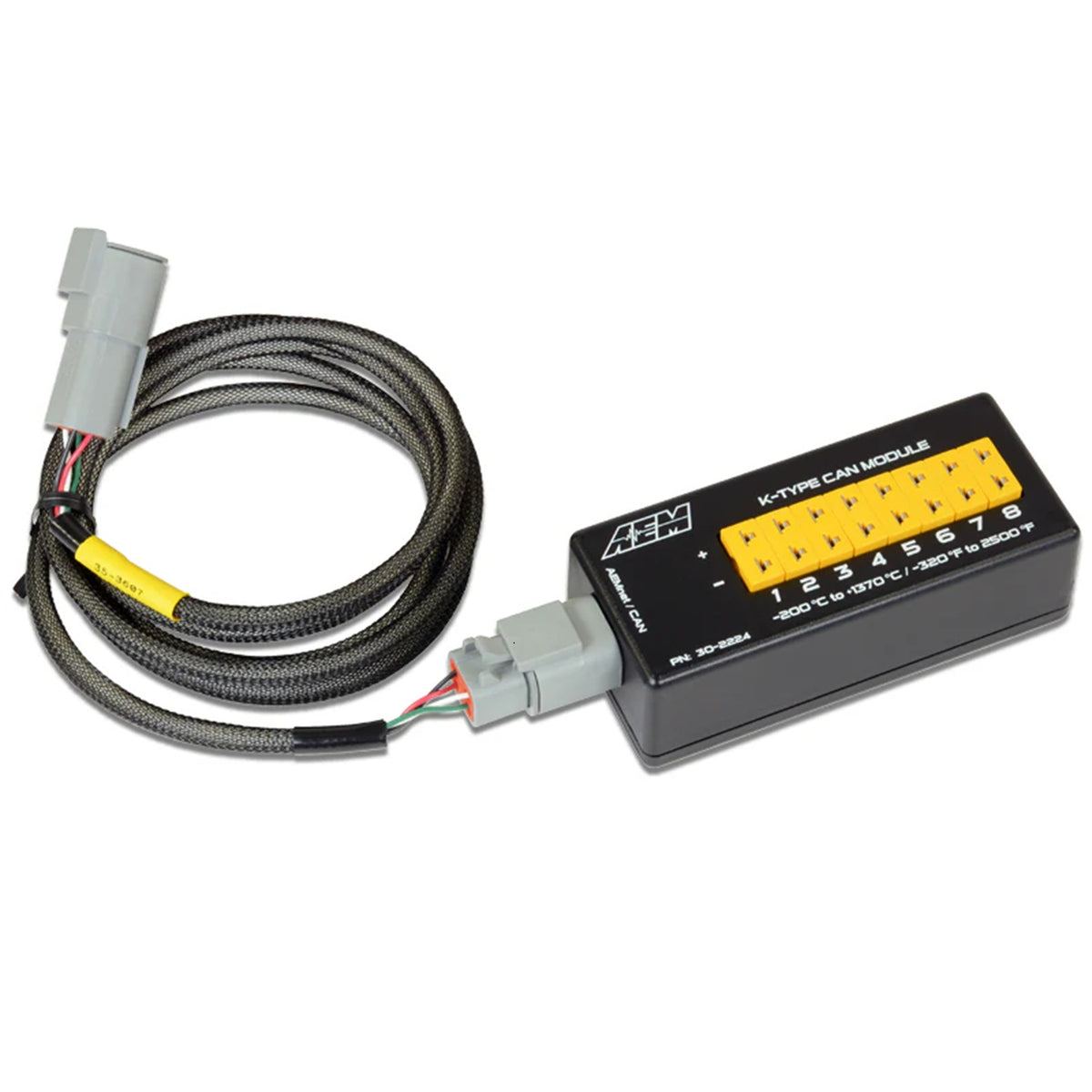 AEM Electronics 30-2224 - 8 Channel CAN EGT Module K-Type EGT Sensors AEM Electronics 5