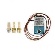 AEM Electronics 30-2400 - Boost Control Solenoid Kit 2 x 1/8 Inch NPT to 3/16 Inch Barb Adapter and Muffler AEM Electronics 2