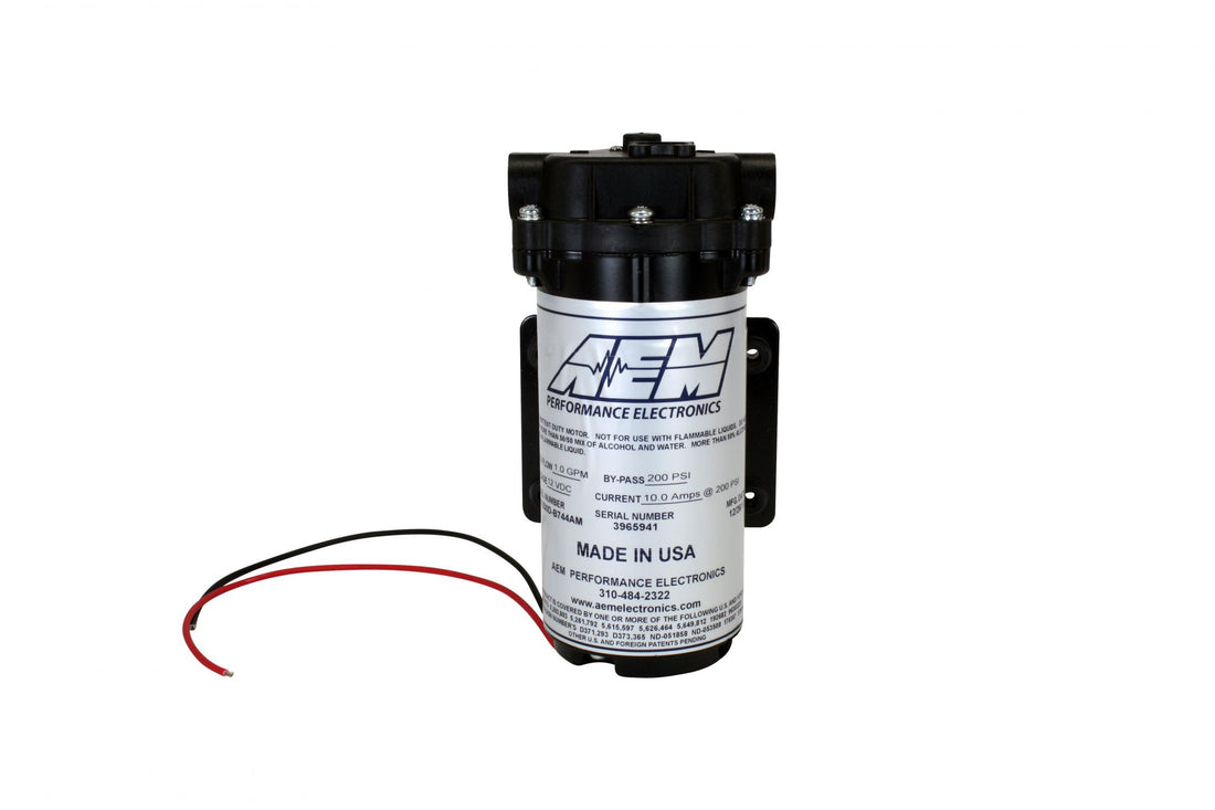 AEM Electronics 30-3015 - Water/Methanol 1/4 Inch Push-Lock Hose Pump 200 PSI Recirculation Pump AEM Electronics 3