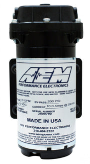 AEM Electronics 30-3015 - Water/Methanol 1/4 Inch Push-Lock Hose Pump 200 PSI Recirculation Pump AEM Electronics 4