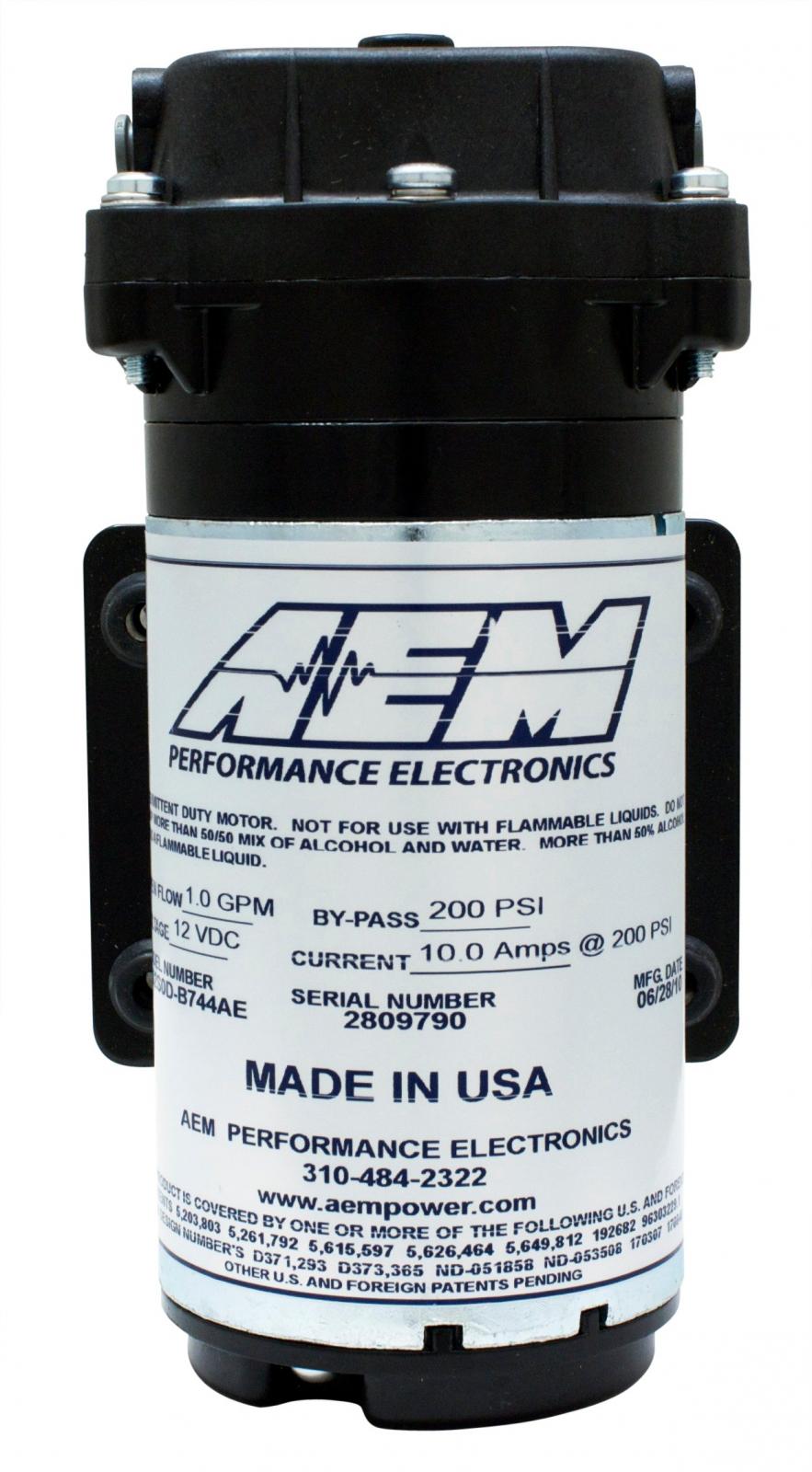 AEM Electronics 30-3301 - V3 Water/Methanol Injection Kit 40 PSI Max HD Controller 5 Gallon Reservoir AEM Electronics 13