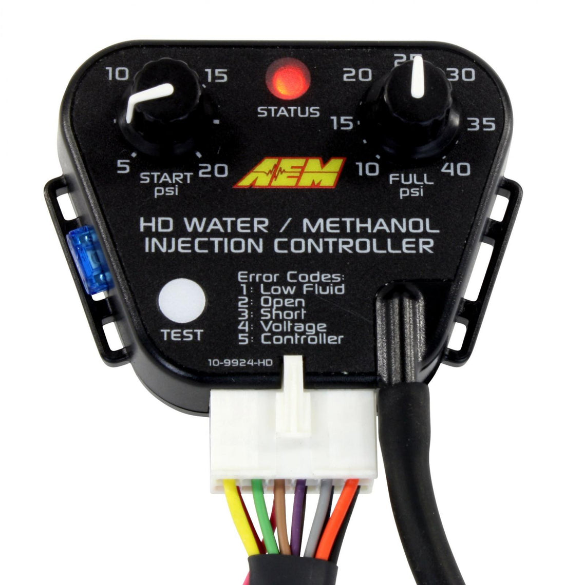 AEM Electronics 30-3301 - V3 Water/Methanol Injection Kit 40 PSI Max HD Controller 5 Gallon Reservoir AEM Electronics 7