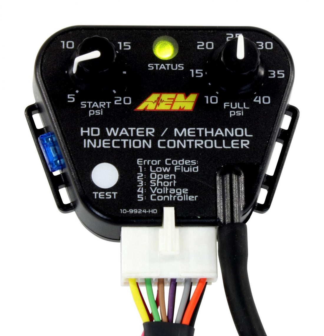 AEM Electronics 30-3301 - V3 Water/Methanol Injection Kit 40 PSI Max HD Controller 5 Gallon Reservoir AEM Electronics 11