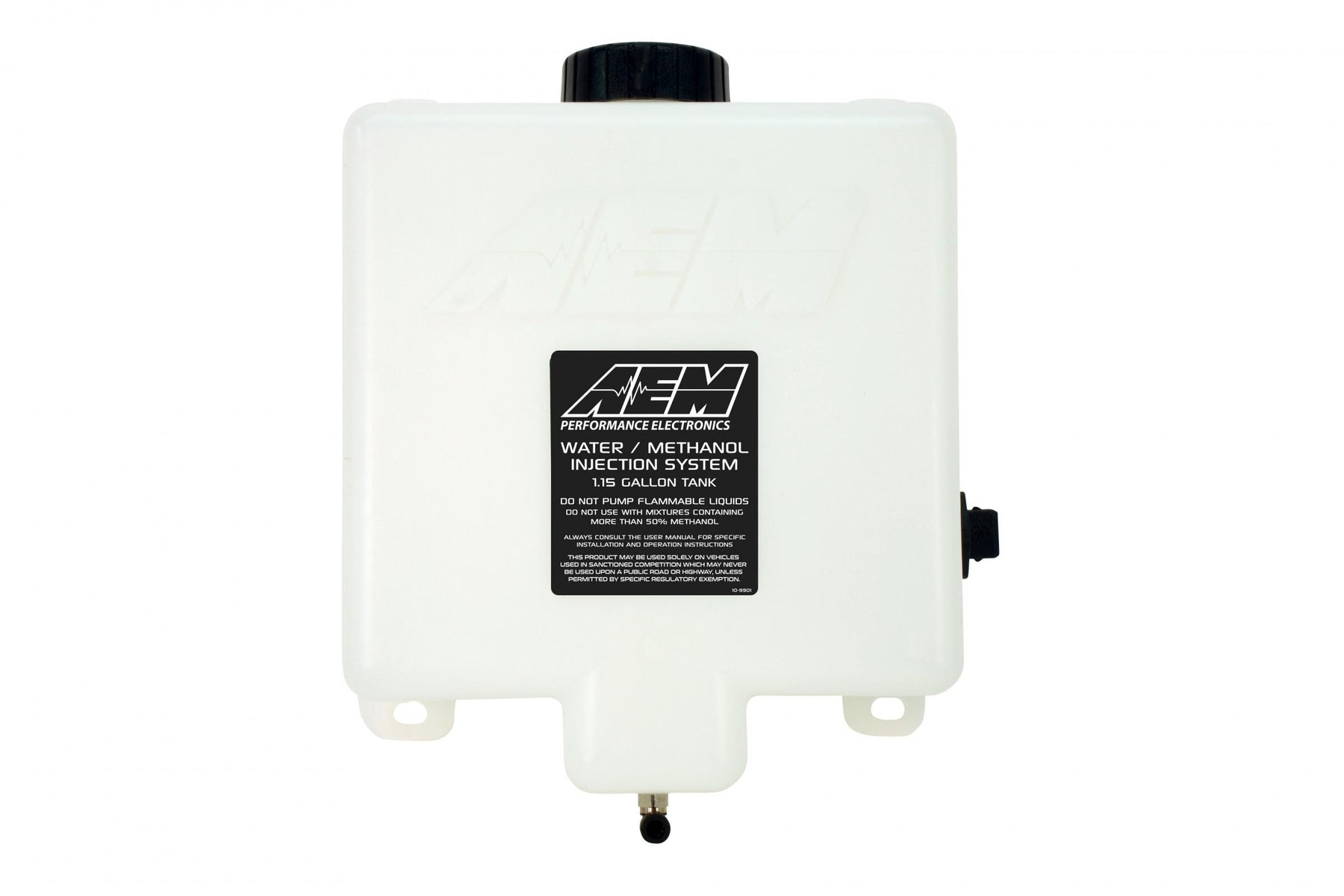 AEM Electronics 30-3325 - Water/Methanol Injection Reservoir 1.15 Gallon Capacity w/ Fluid level Sensor AEM Electronics 2