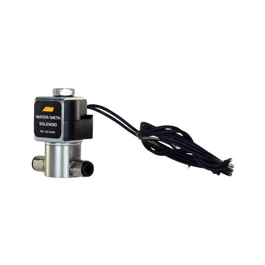AEM Electronics 30-3326 - Water/Methanol Solenoid Solenoid is a 2-way, normally closed valve. AEM Electronics