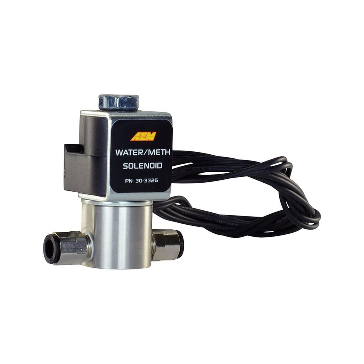 AEM Electronics 30-3326 - Water/Methanol Solenoid Solenoid is a 2-way, normally closed valve. AEM Electronics 4