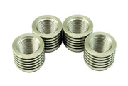 AEM Electronics 30-4008 - Stainless Tall Manifold Bung Finned for Added Cooling Ideal for Turbo Applications AEM Electronics 1