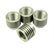 AEM Electronics 30-4008 - Stainless Tall Manifold Bung Finned for Added Cooling Ideal for Turbo Applications AEM Electronics 3