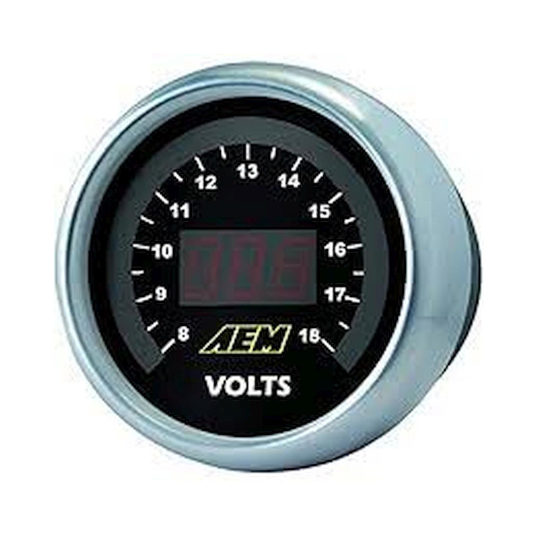 AEM Electronics 30-4400 - Classic Digital Volt Gauge Kit 8-18 Volts AEM Electronics 2