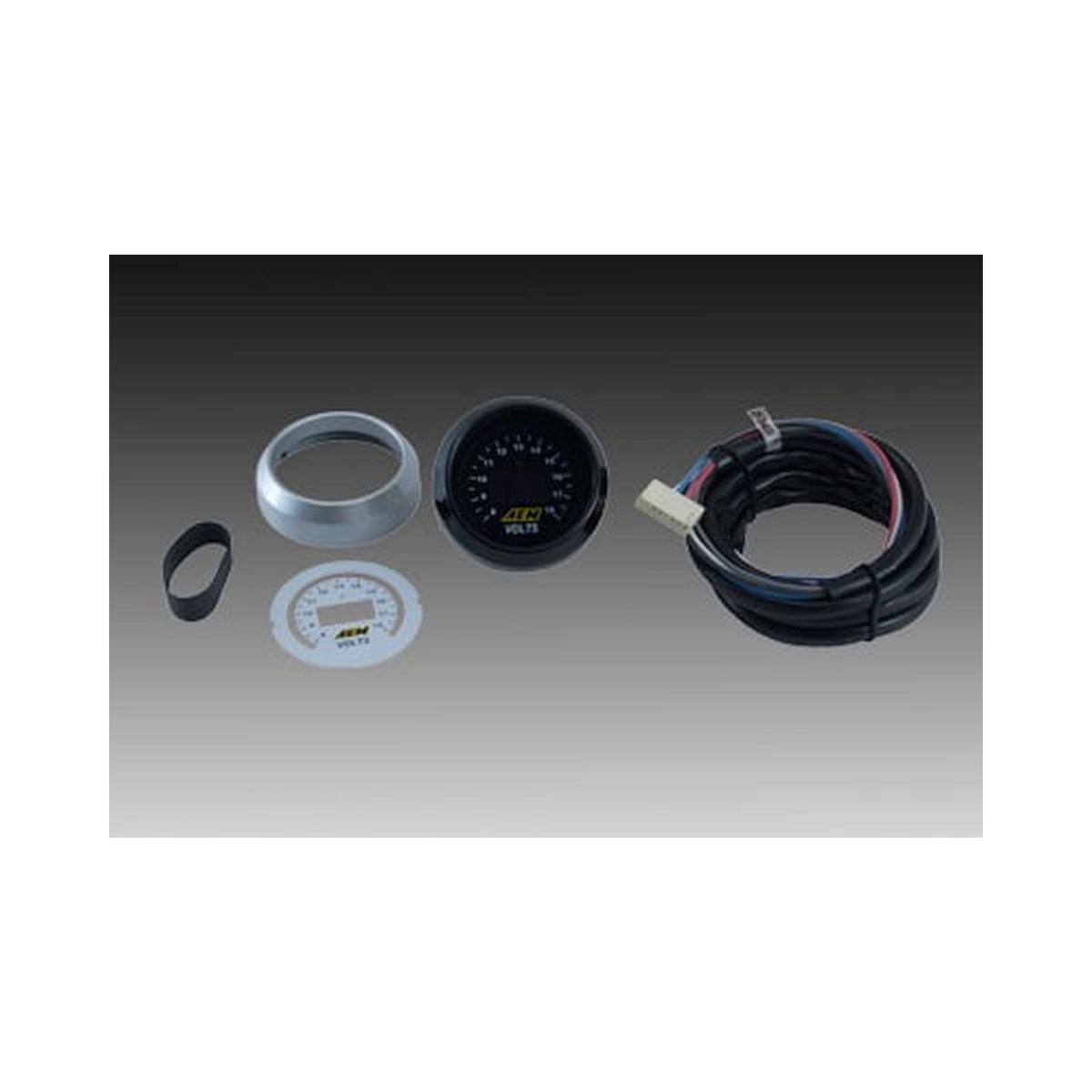 AEM Electronics 30-4400 - Classic Digital Volt Gauge Kit 8-18 Volts AEM Electronics 3