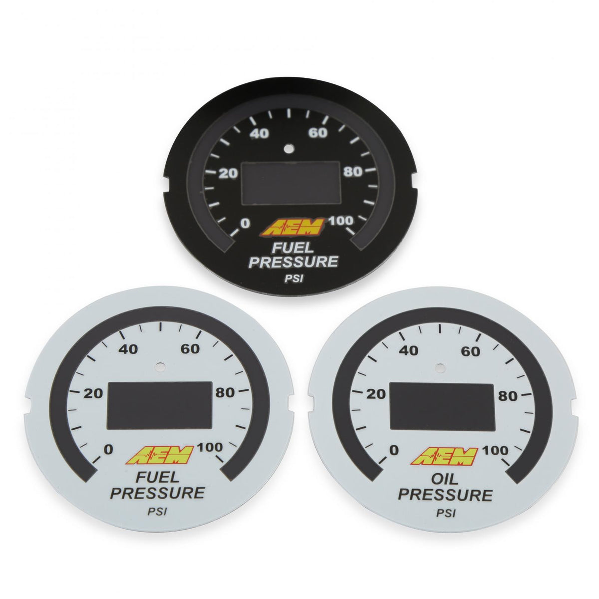 AEM Electronics 30-4401 - Classic Digital Fuel Pressure Gauge Kit Oil/Fuel Pressure from 0-100 PSI AEM Electronics 4