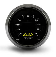 AEM Electronics 30-4406 - Classic Boost Display Gauge Kit Reads from -30 to 35 PSI AEM Electronics 1