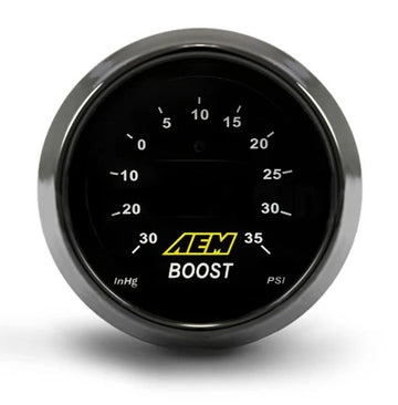 AEM Electronics 30-4406 - Classic Boost Display Gauge Kit Reads from -30 to 35 PSI AEM Electronics 1