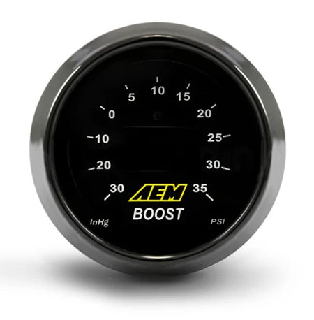 AEM Electronics 30-4406 - Classic Boost Display Gauge Kit Reads from -30 to 35 PSI AEM Electronics 1