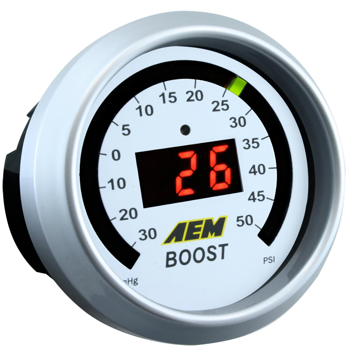 AEM Electronics 30-4406 - Classic Boost Display Gauge Kit Reads from -30 to 35 PSI AEM Electronics 3