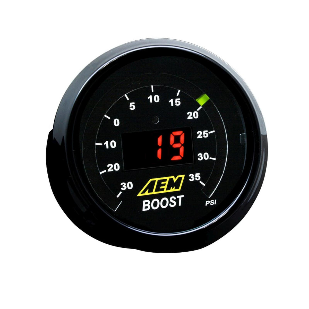 AEM Electronics 30-4406 - Classic Boost Display Gauge Kit Reads from -30 to 35 PSI AEM Electronics 5