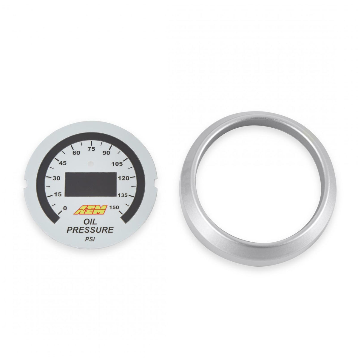 AEM Electronics 30-4407 - Classic Digital 150 PSI OIL Pressure Gauge Kit Oil Pressure from 0-150 PSI AEM Electronics 3