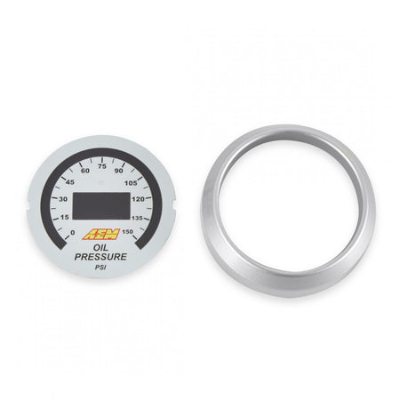 AEM Electronics 30-4407 - Classic Digital 150 PSI OIL Pressure Gauge Kit Oil Pressure from 0-150 PSI AEM Electronics 3