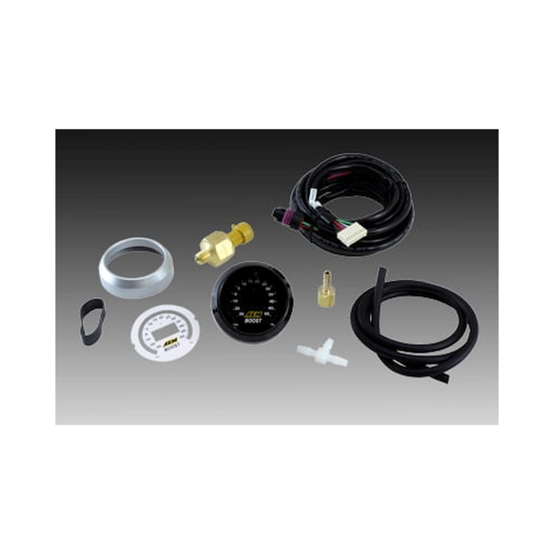 AEM Electronics 30-4408 - Classic Digital Hi-Boost Gauge Kit Reads from -30 to 50 PSI AEM Electronics 3