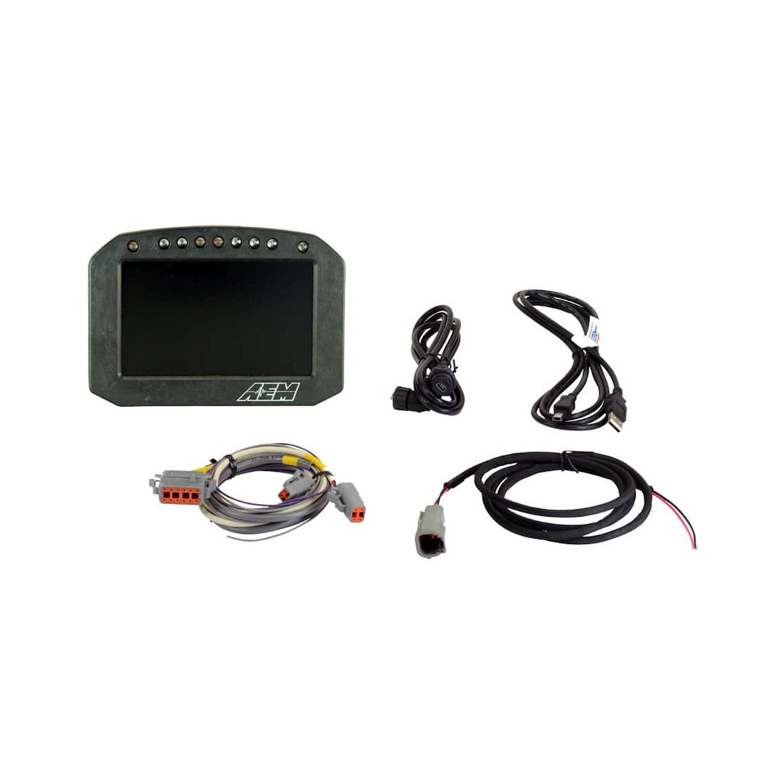 AEM Electronics Body AEM Electronics 30-5601F CD-5FL Carbon Flat Panel Logging Display 5-inch diagonal screen carbon fiber enclosure