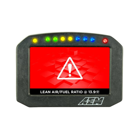 AEM Electronics 30-5603F - CD-5FLG Carbon Flat Panel Logging Display with Internal GPS 5-inch diagonal screen, carbon fiber enclosure, GPS antenna and wiring harness included, Does Not Include Buttons (See PN 30-3610) AEM Electronics 5