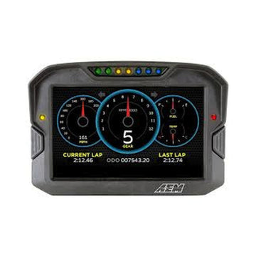 AEM Electronics Body AEM Electronics 30-5701 - CD-7L Carbon Logging Display 7-inch diagonal screen, carbon fiber enclosure, wiring harness included AEM Electronics