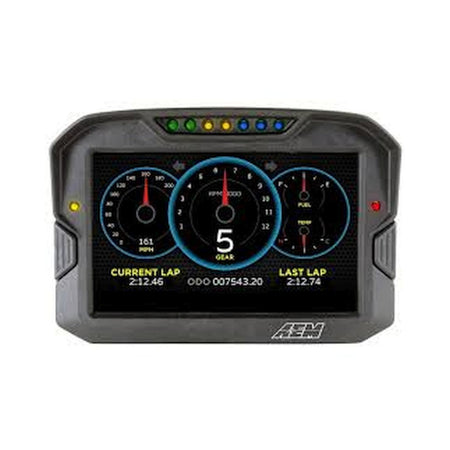 AEM Electronics Body AEM Electronics 30-5701 - CD-7L Carbon Logging Display 7-inch diagonal screen, carbon fiber enclosure, wiring harness included AEM Electronics