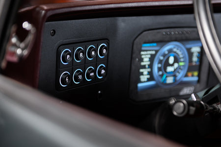AEM Electronics 30-8400 - 8-Button CAN Keypad EV programmable button pad for use with VCU200 or VCU300 AEM Electronics 1