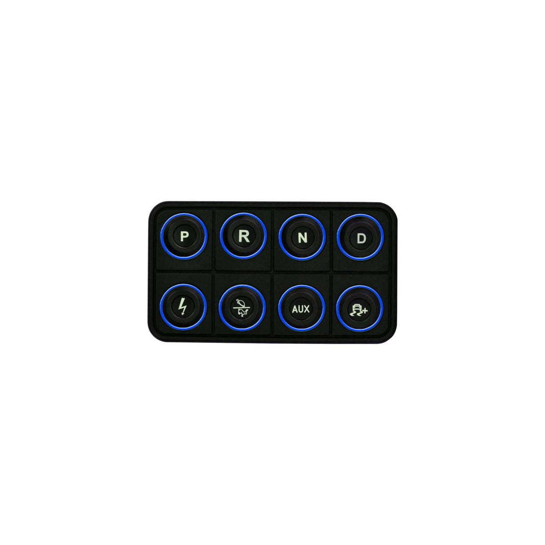 AEM Electronics 30-8400 - 8-Button CAN Keypad EV programmable button pad for use with VCU200 or VCU300 AEM Electronics 3