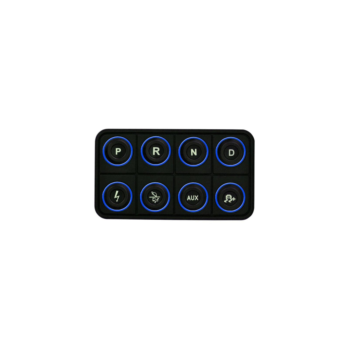 AEM Electronics 30-8400 - 8-Button CAN Keypad EV programmable button pad for use with VCU200 or VCU300 AEM Electronics 3