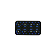 AEM Electronics 30-8400 - 8-Button CAN Keypad EV programmable button pad for use with VCU200 or VCU300 AEM Electronics 3