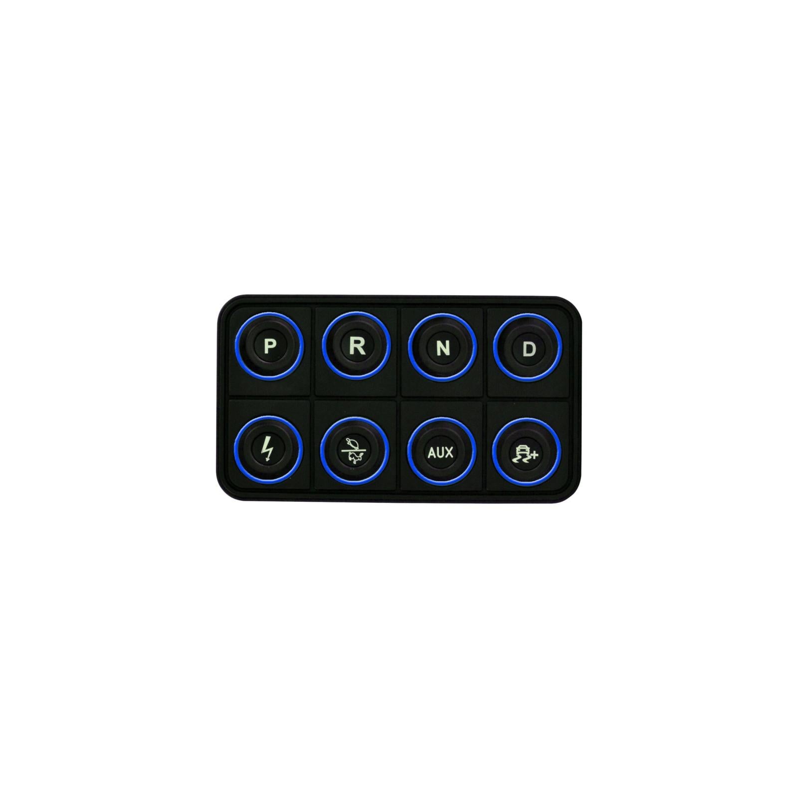 AEM Electronics 30-8400 - 8-Button CAN Keypad EV programmable button pad for use with VCU200 or VCU300 AEM Electronics 3