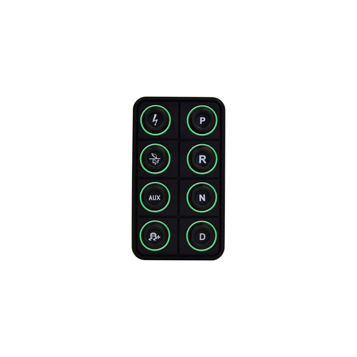 AEM Electronics 30-8400 - 8-Button CAN Keypad EV programmable button pad for use with VCU200 or VCU300 AEM Electronics 5