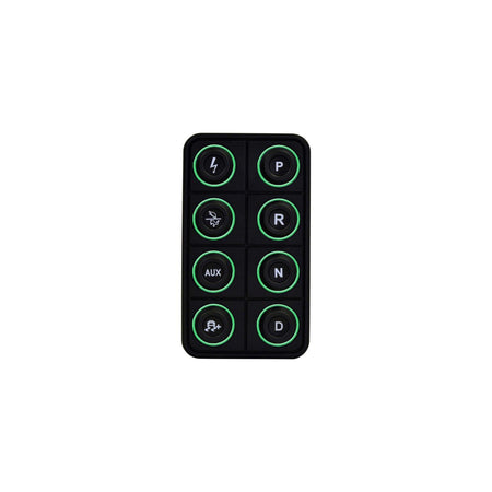 AEM Electronics 30-8400 - 8-Button CAN Keypad EV programmable button pad for use with VCU200 or VCU300 AEM Electronics 5