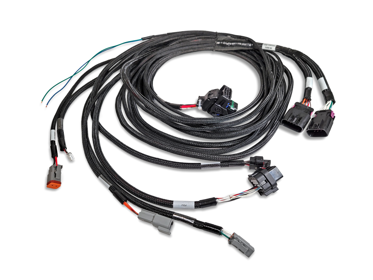 AEM Electronics 30-8601 - Rear Low Voltage VCU Harness Low voltage harness assembly designed to be installed in the rear half of the electric vehicle. AEM Electronics 3